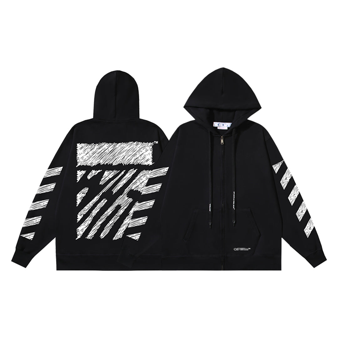 OFF-Whlte Arrow logo sports sweatshirt#147