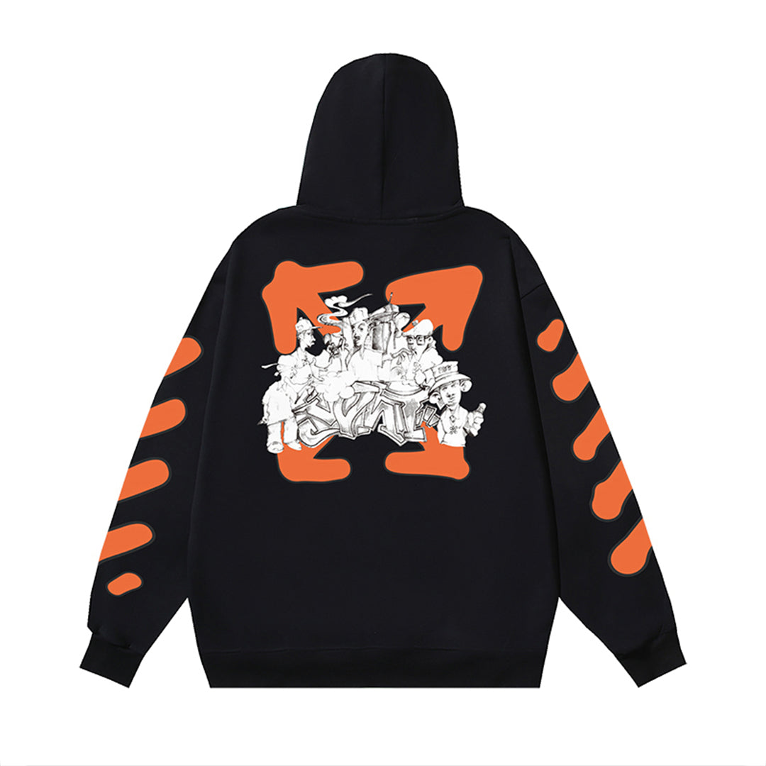 OFF-Whlte Arrow logo sports sweatshirt#9