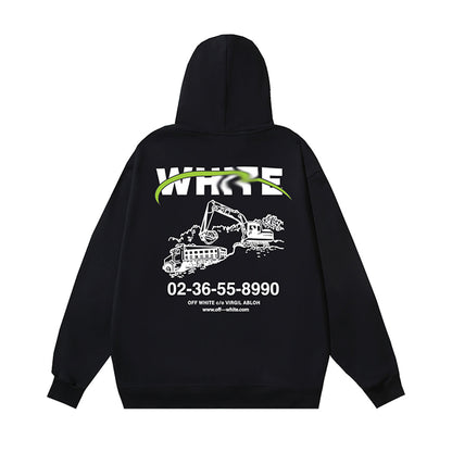 OFF-Whlte Arrow logo sports sweatshirt#119