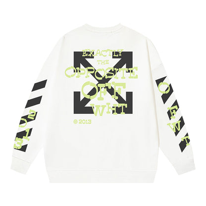 OFF-Whlte Arrow logo sports sweatshirt#121