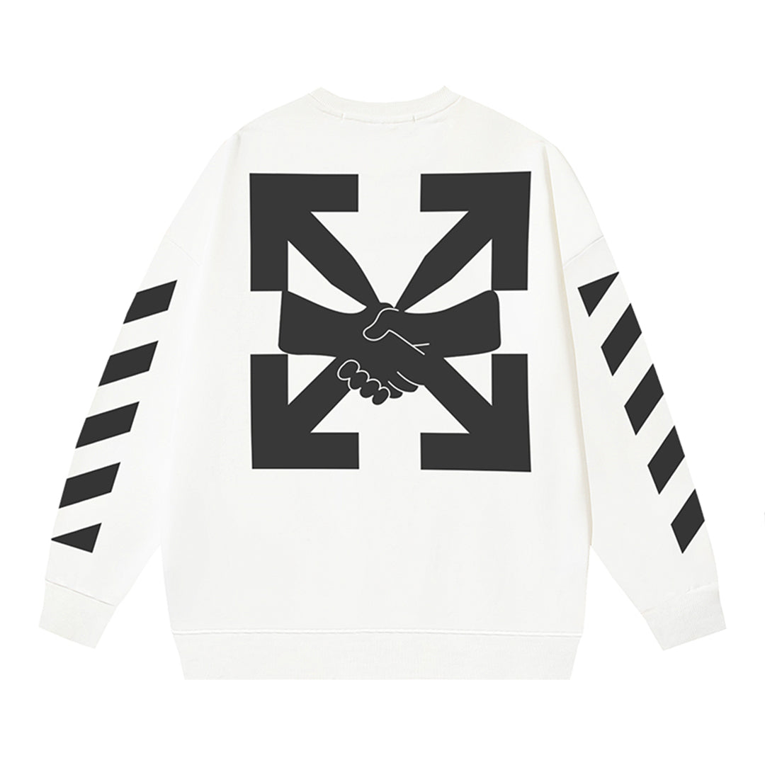 OFF-Whlte Arrow logo sports sweatshirt#123