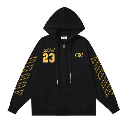 OFF-Whlte Arrow logo sports sweatshirt#1081