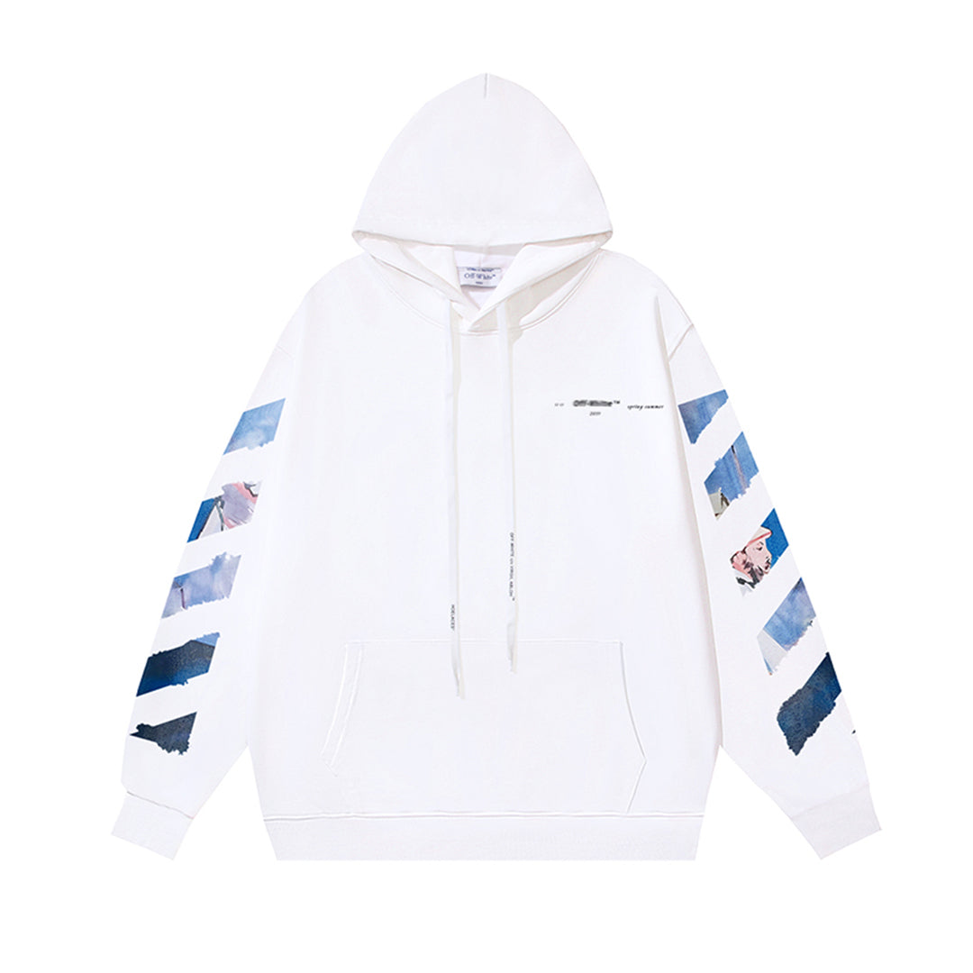 OFF-Whlte Arrow logo sports sweatshirt#4