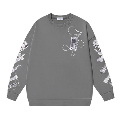 OFF-Whlte Arrow logo sports sweatshirt#1028