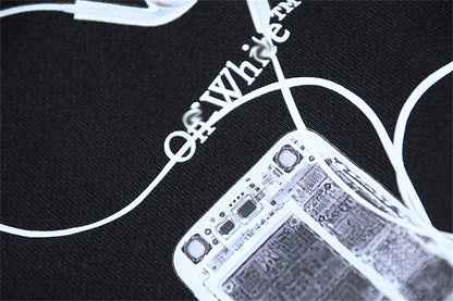 OFF-Whlte Arrow logo sports sweatshirt#1028