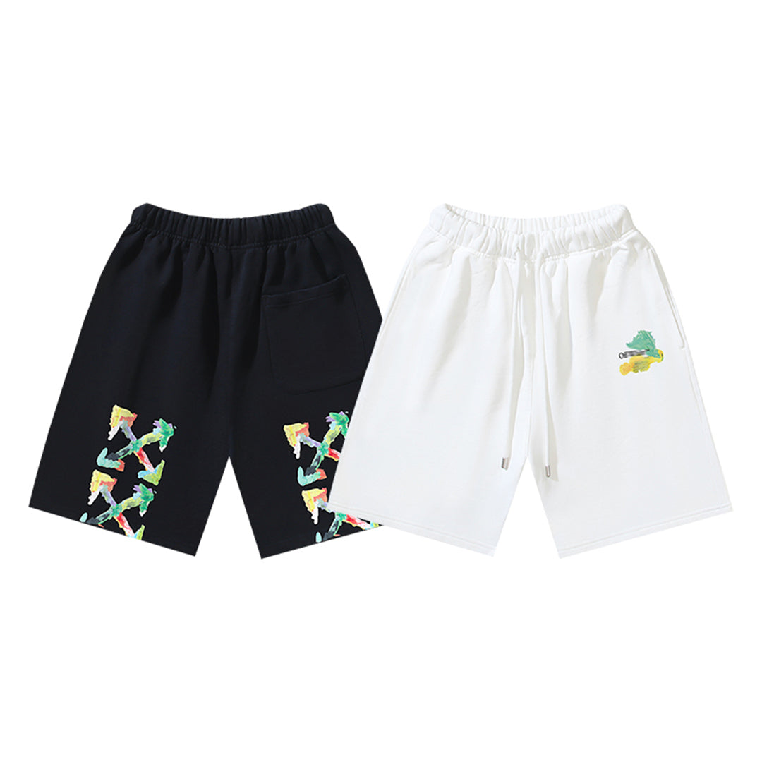 OFF-Whlte arrow print shorts#1