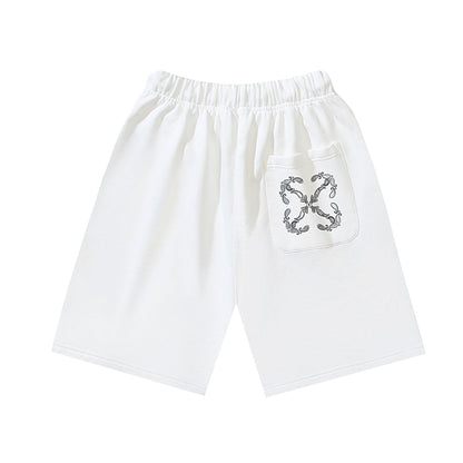 OFF-Whlte arrow print shorts#6
