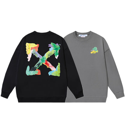 OFF-Whlte Arrow logo sports sweatshirt#38